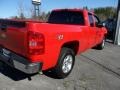 2009 Victory Red Chevrolet Silverado 1500 LT Extended Cab 4x4  photo #6