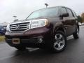 2012 Dark Cherry Pearl II Honda Pilot EX  photo #1