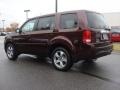 2012 Dark Cherry Pearl II Honda Pilot EX  photo #3