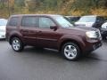 2012 Dark Cherry Pearl II Honda Pilot EX  photo #6