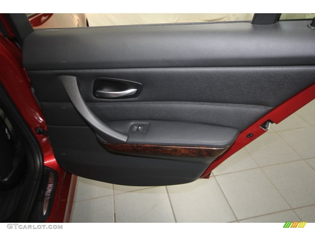 2011 3 Series 328i Sedan - Vermillion Red Metallic / Black photo #32