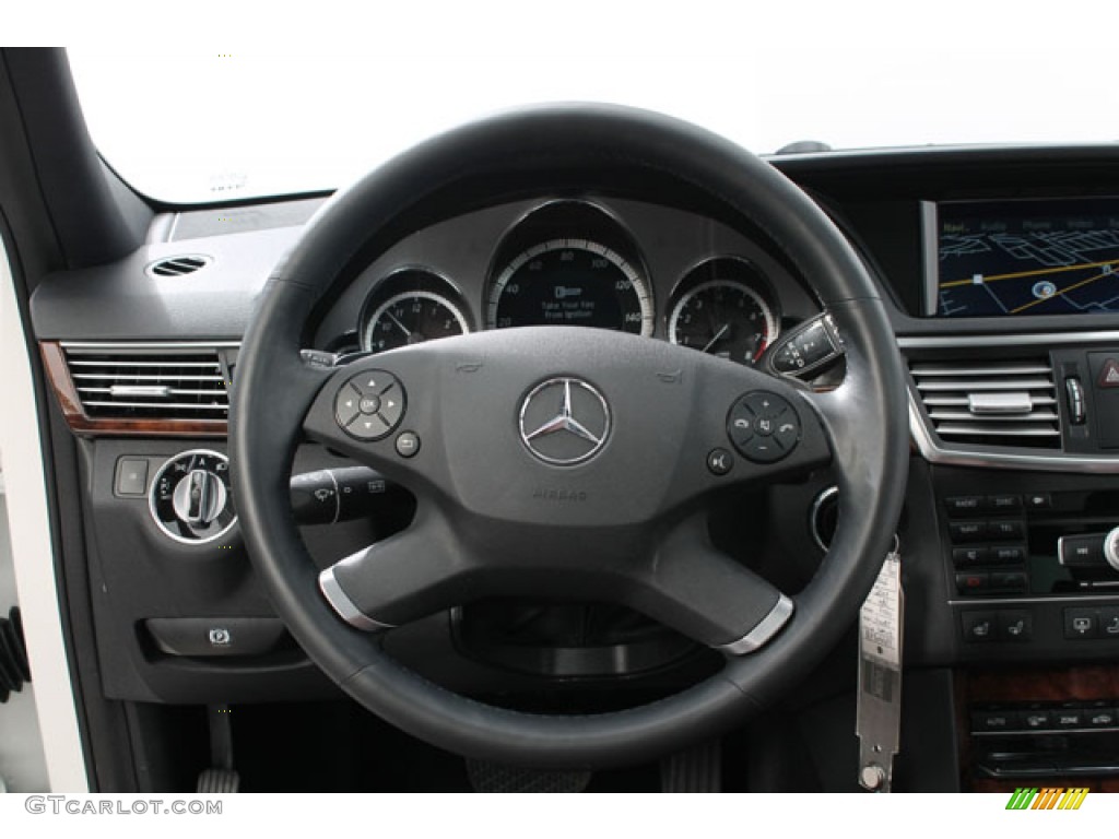 2011 E 550 4Matic Sedan - Arctic White / Chestnut Brown photo #7