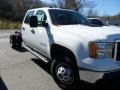 2013 Summit White GMC Sierra 3500HD Crew Cab 4x4 Chassis  photo #3