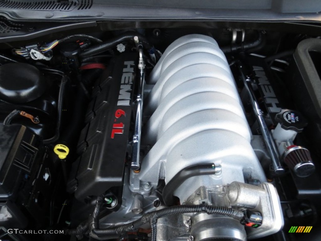 2010 Dodge Charger SRT8 6.1 Liter SRT HEMI OHV 16-Valve VVT V8 Engine Photo #73528779