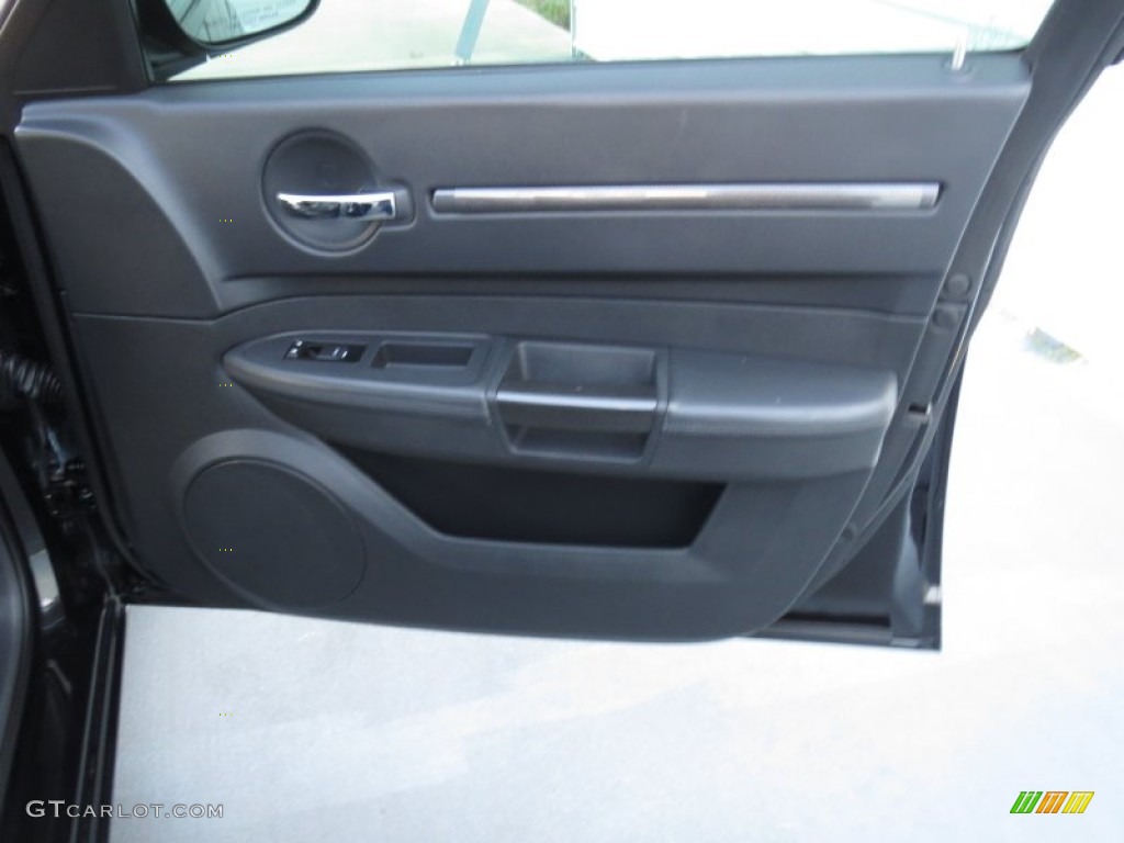 2010 Dodge Charger SRT8 Dark Slate Gray Door Panel Photo #73528794