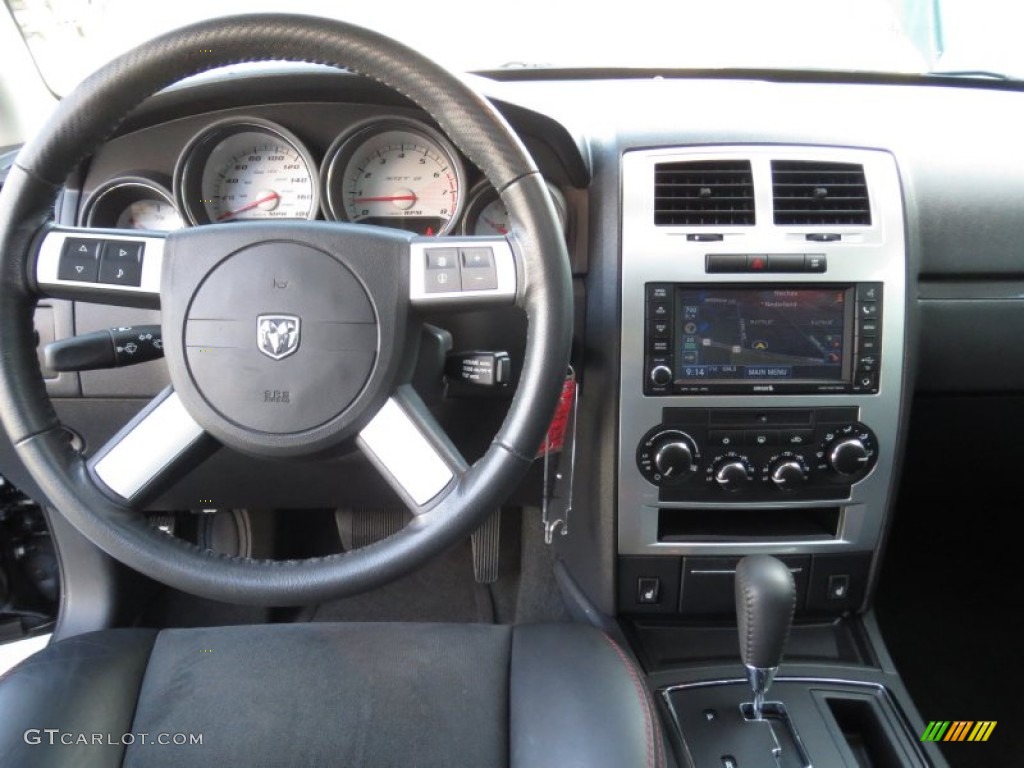 2010 Dodge Charger SRT8 Dark Slate Gray Dashboard Photo #73528977