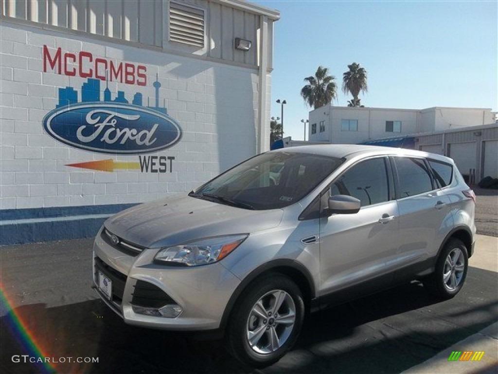 2013 Escape SE 1.6L EcoBoost - Ingot Silver Metallic / Medium Light Stone photo #1