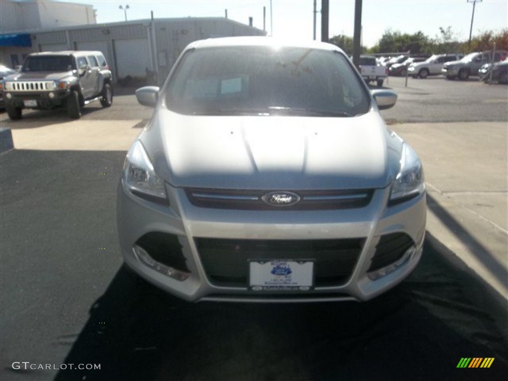 2013 Escape SE 1.6L EcoBoost - Ingot Silver Metallic / Medium Light Stone photo #15