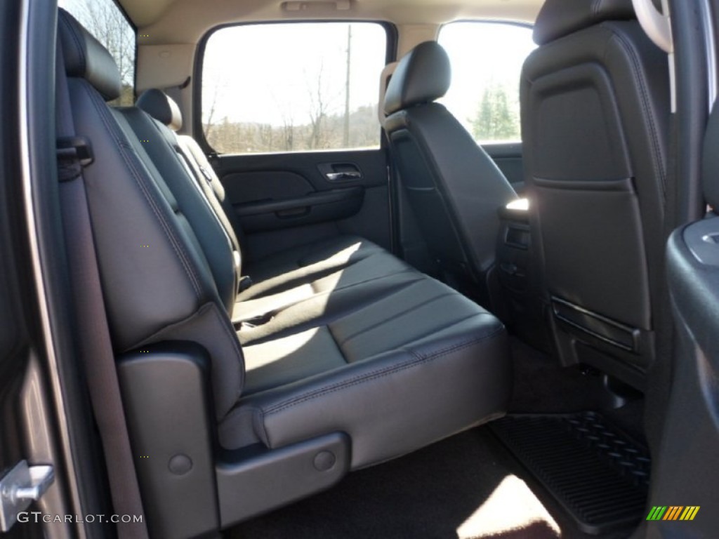 2013 Silverado 2500HD LTZ Crew Cab 4x4 - Mocha Steel Metallic / Ebony photo #35