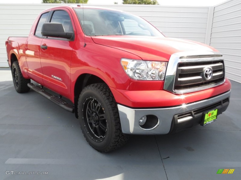 Radiant Red Toyota Tundra