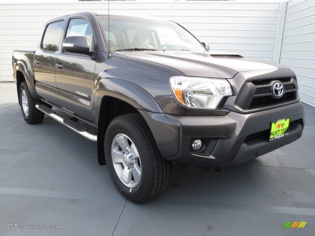 2013 Tacoma V6 TRD Sport Prerunner Double Cab - Magnetic Gray Metallic / Graphite photo #1