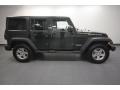 2012 Natural Green Pearl Jeep Wrangler Unlimited Rubicon 4x4  photo #7