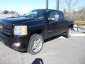 Black - Silverado 2500HD LTZ Extended Cab 4x4 Photo No. 4