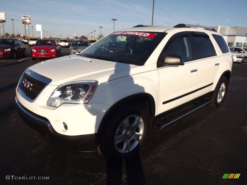 2011 Acadia SL - Summit White / Ebony photo #1