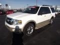 White Platinum Tri-Coat Metallic 2009 Ford Expedition Eddie Bauer
