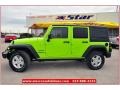 Gecko Green Pearl - Wrangler Unlimited Sport S 4x4 Photo No. 2