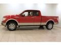 Red Candy Metallic 2010 Ford F150 Lariat SuperCab 4x4 Exterior