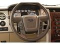 Tan 2010 Ford F150 Lariat SuperCab 4x4 Steering Wheel