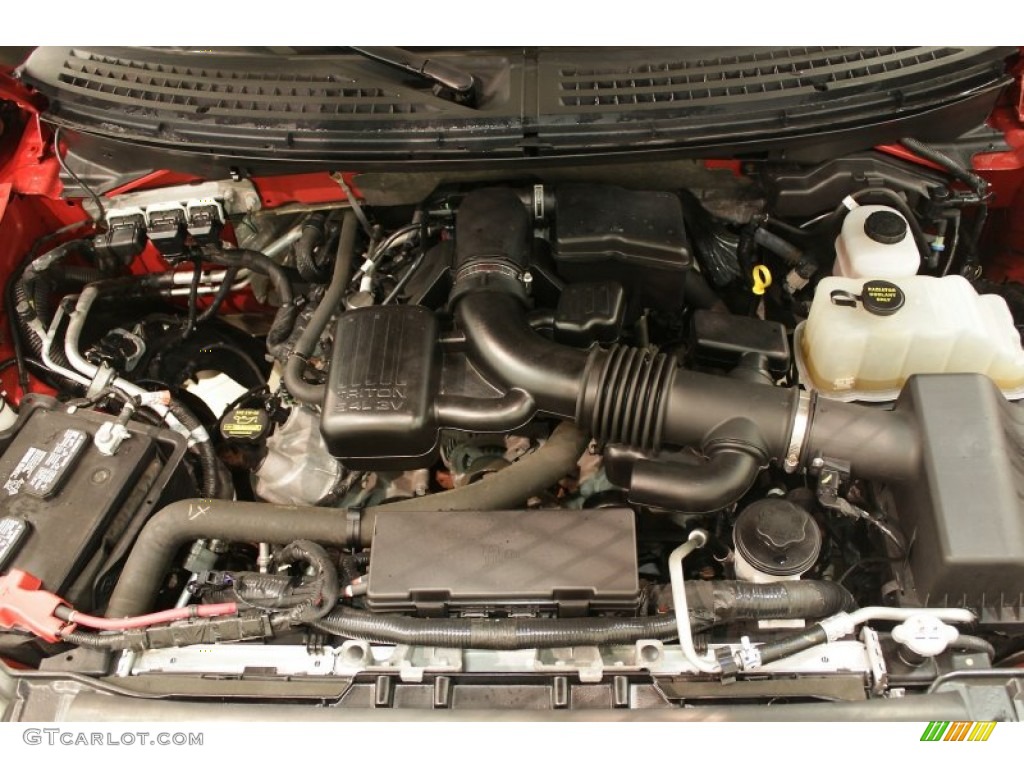 2010 Ford F150 Lariat SuperCab 4x4 5.4 Liter Flex-Fuel SOHC 24-Valve VVT Triton V8 Engine Photo #73532742