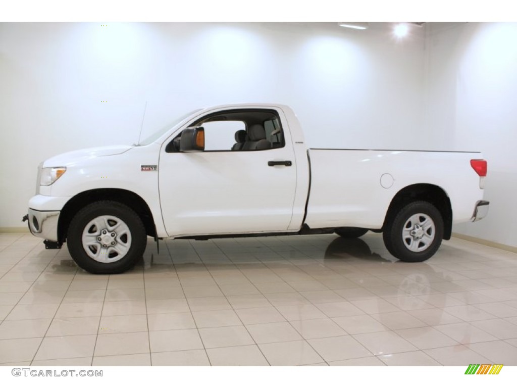 Super White 2010 Toyota Tundra Regular Cab 4x4 Exterior Photo #73532784