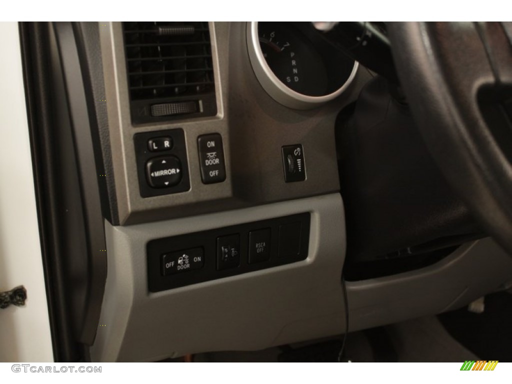 2010 Tundra Regular Cab 4x4 - Super White / Graphite Gray photo #6