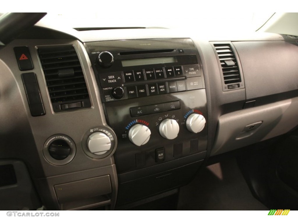 2010 Tundra Regular Cab 4x4 - Super White / Graphite Gray photo #9