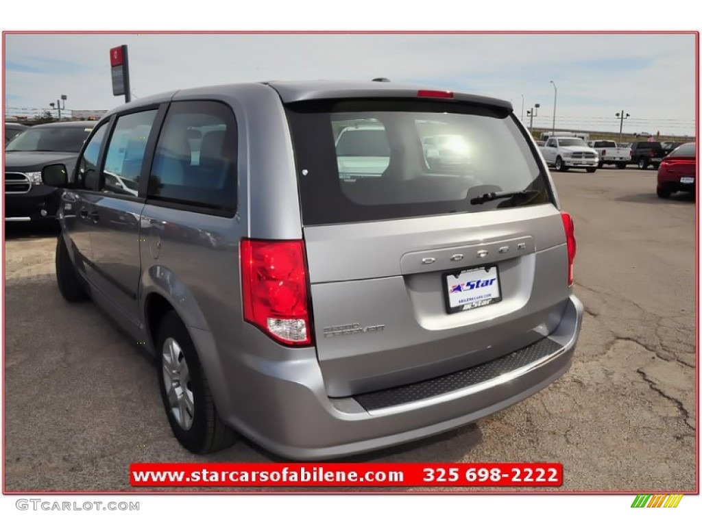 2013 Grand Caravan American Value Package - Billet Silver Metallic / Black/Light Graystone photo #3