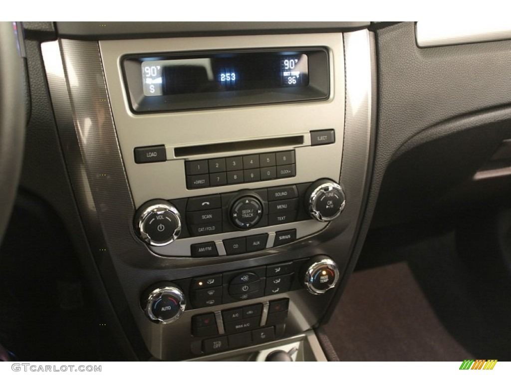 2012 Fusion SEL V6 - Black / Charcoal Black photo #10