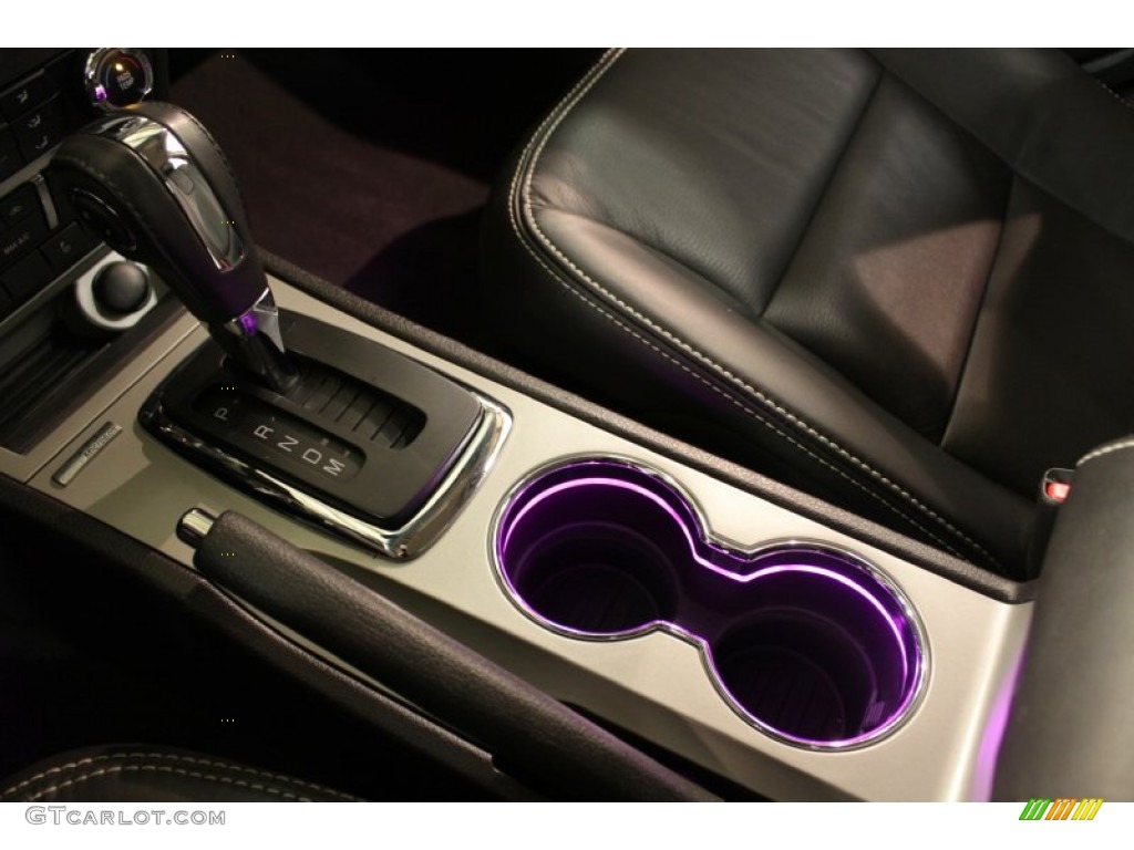 2012 Fusion SEL V6 - Black / Charcoal Black photo #14