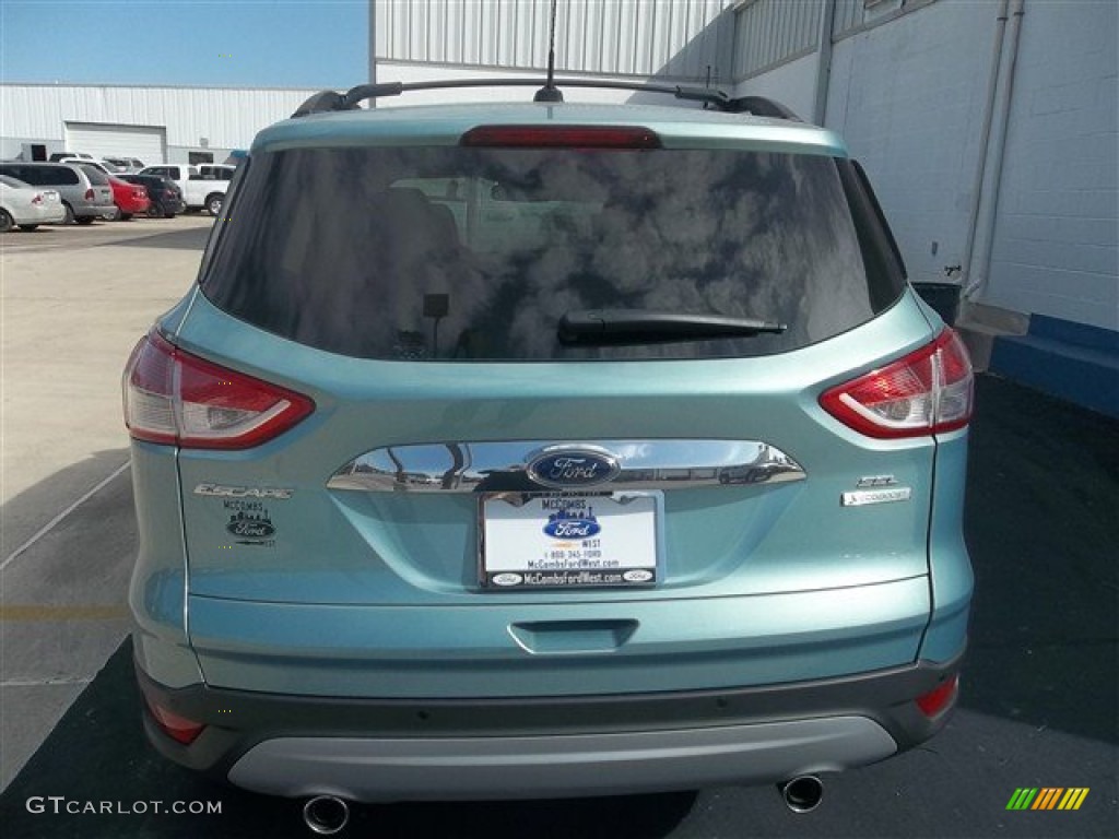 2013 Escape SEL 2.0L EcoBoost - Frosted Glass Metallic / Medium Light Stone photo #4