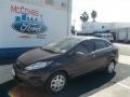 2013 Violet Gray Ford Fiesta S Sedan  photo #1