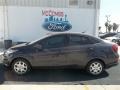 2013 Violet Gray Ford Fiesta S Sedan  photo #2