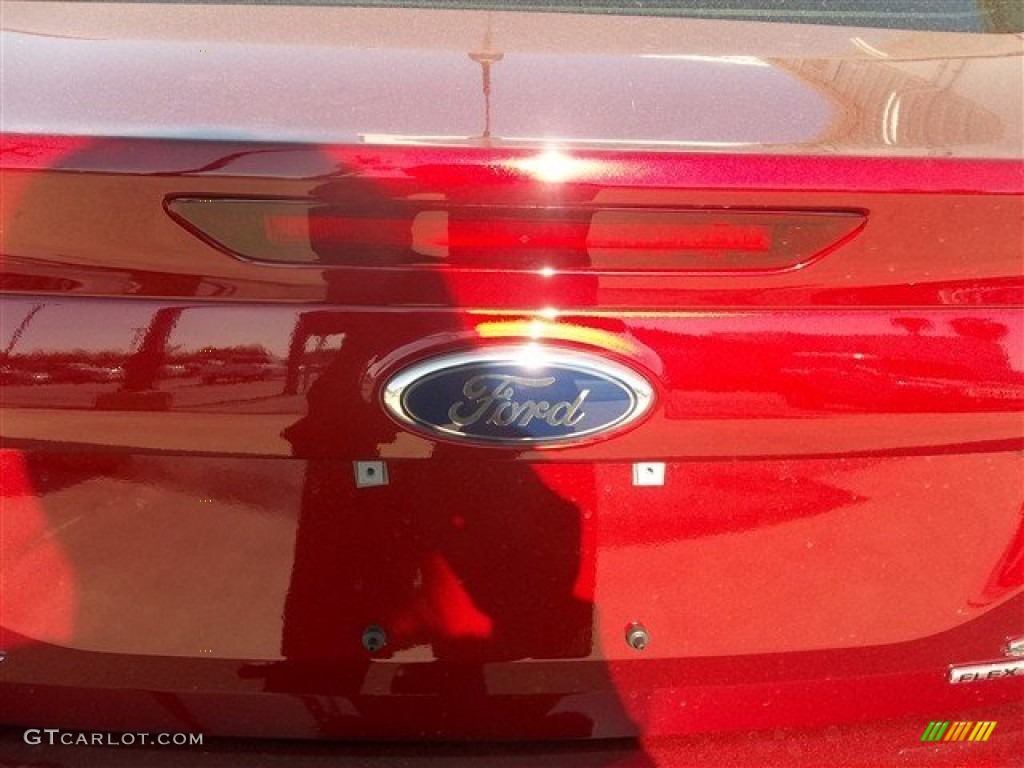 2013 Focus SE Sedan - Ruby Red / Medium Light Stone photo #5