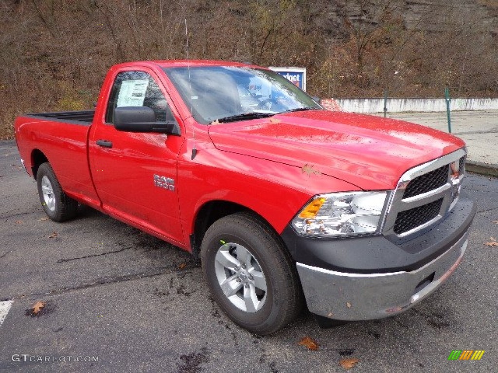 Flame Red 2013 Ram 1500 Tradesman Regular Cab Exterior Photo #73536600
