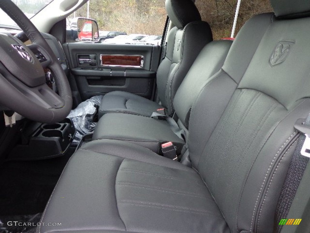 2012 Dodge Ram 3500 HD Laramie Crew Cab 4x4 Dually Front Seat Photo #73536719