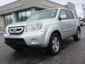 2010 Alabaster Silver Metallic Honda Pilot EX 4WD  photo #1