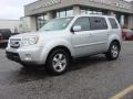 2010 Alabaster Silver Metallic Honda Pilot EX 4WD  photo #2