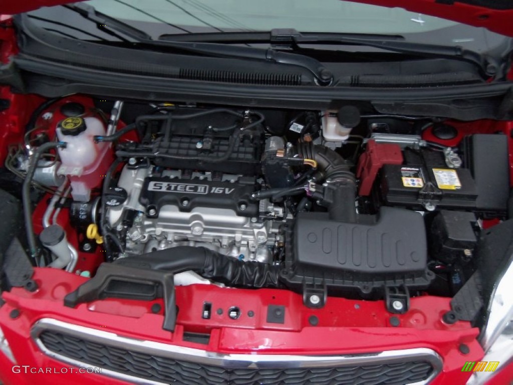2013 Chevrolet Spark LT 1.2 Liter DOHC 16-Valve VVT S-TEC II 4 Cylinder Engine Photo #73537119