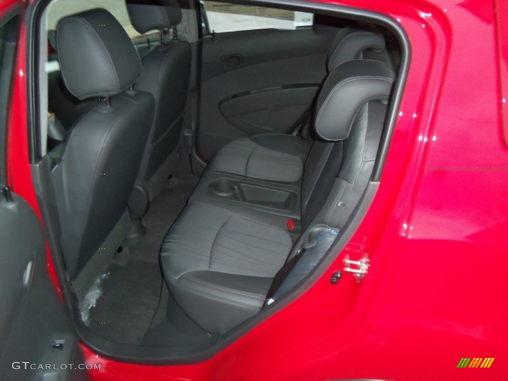 Silver/Silver Interior 2013 Chevrolet Spark LT Photo #73537184