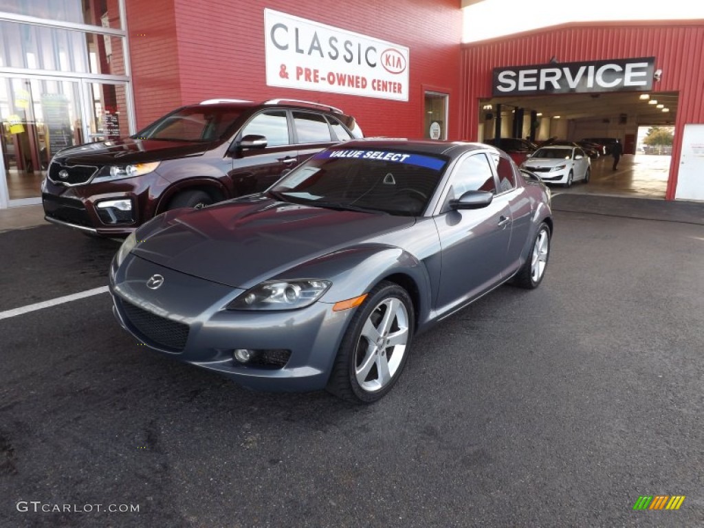2007 RX-8 Sport - Galaxy Gray Mica / Black photo #1
