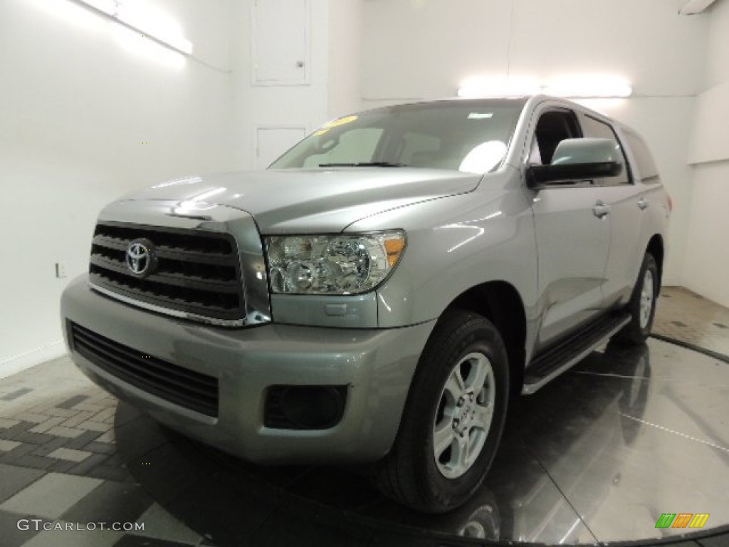 2009 Sequoia SR5 4x4 - Silver Sky Metallic / Graphite Gray photo #1