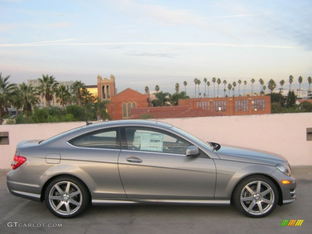 Palladium Silver Metallic 2013 Mercedes-Benz C 250 Coupe Exterior Photo #73539641