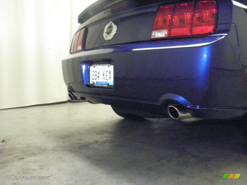 2009 Mustang GT Premium Coupe - Vista Blue Metallic / Dark Charcoal photo #13