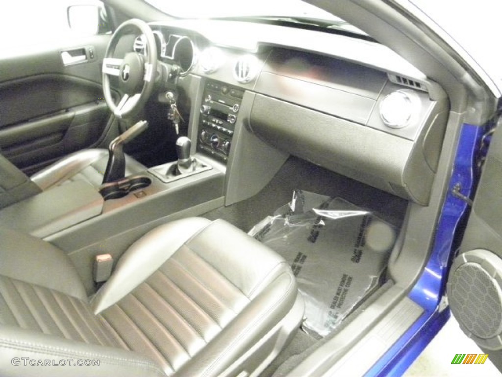 2009 Mustang GT Premium Coupe - Vista Blue Metallic / Dark Charcoal photo #27