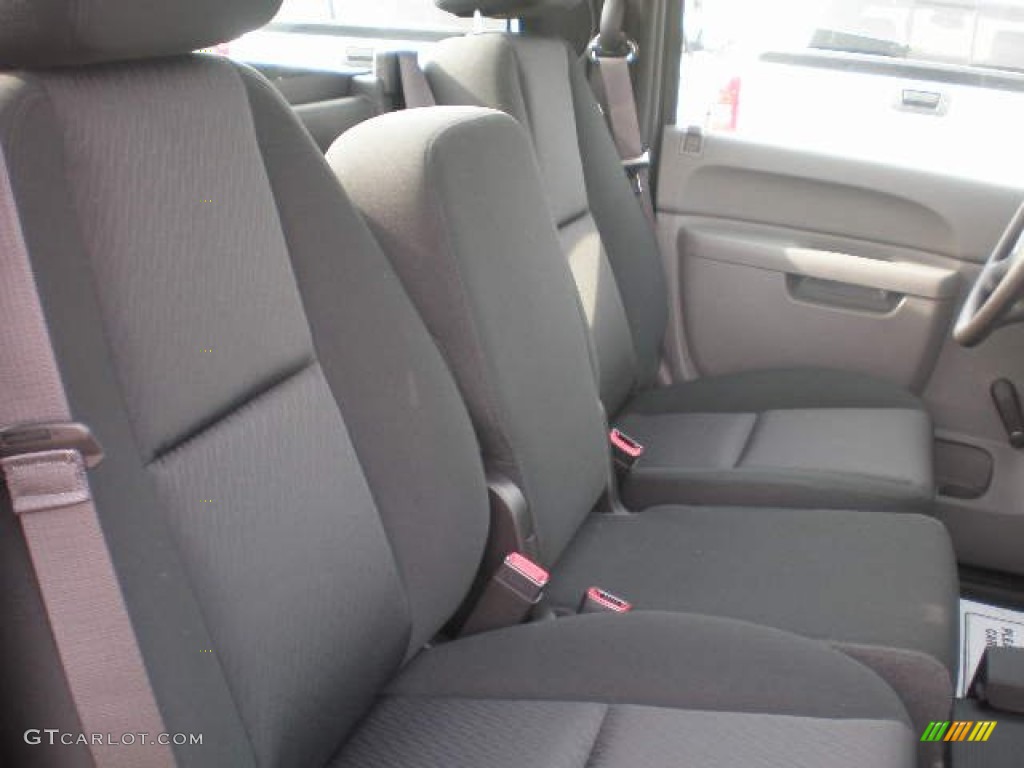 2013 Silverado 1500 LS Regular Cab 4x4 - Black / Ebony photo #7