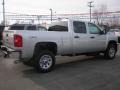 2013 Silver Ice Metallic Chevrolet Silverado 2500HD Work Truck Crew Cab 4x4  photo #7