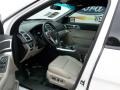 2013 White Platinum Tri-Coat Ford Explorer XLT  photo #18