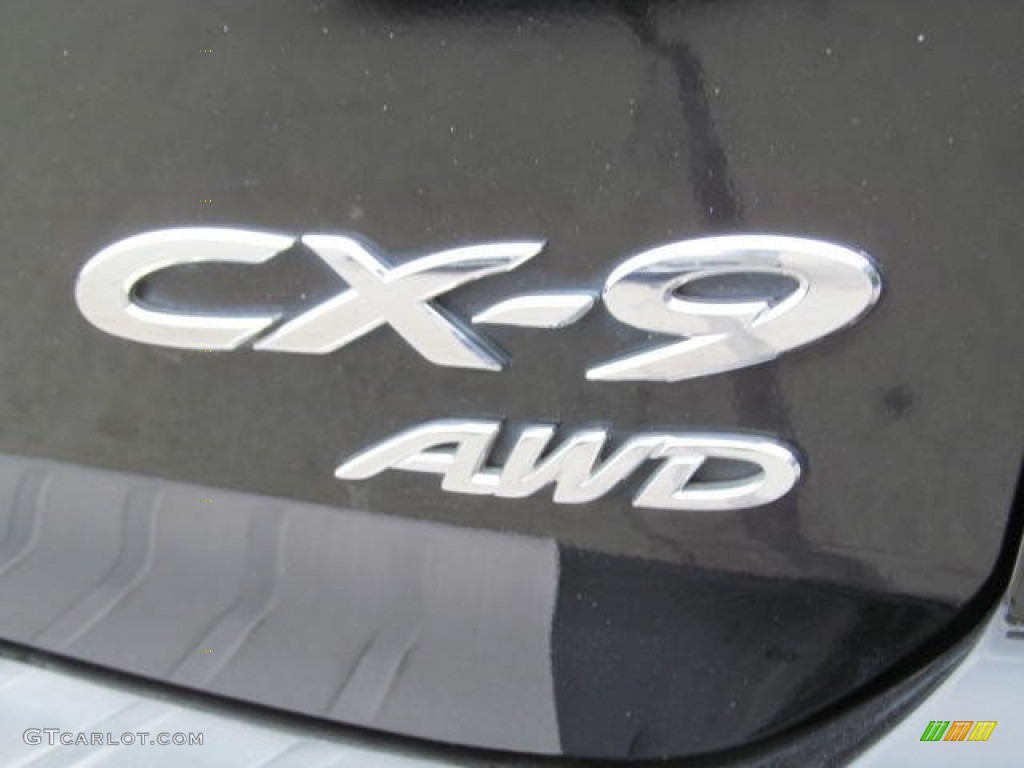 2009 CX-9 Sport AWD - Brilliant Black / Black photo #7