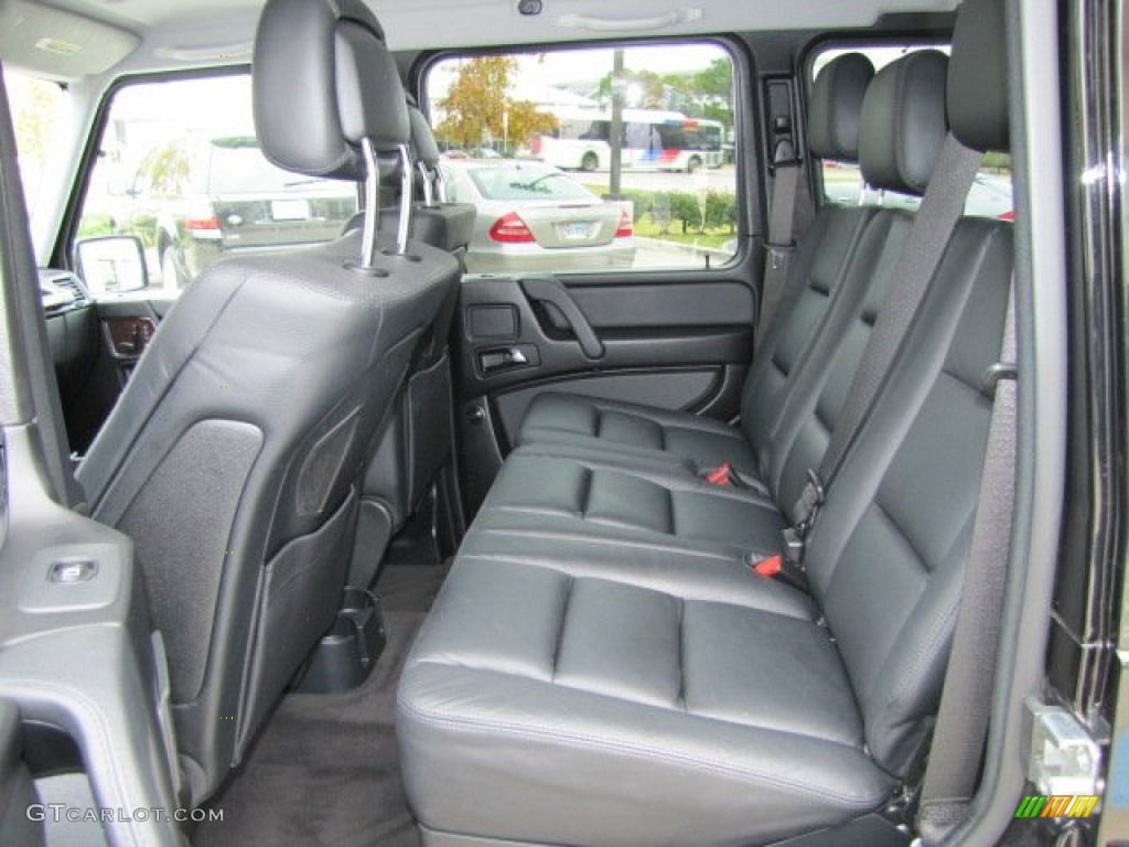Black Interior 2010 Mercedes-Benz G 550 Photo #73541728