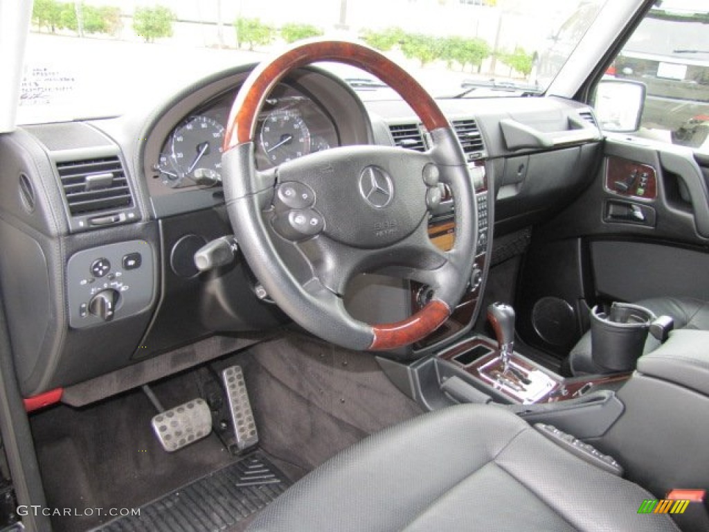 Black Interior 2010 Mercedes-Benz G 550 Photo #73541903